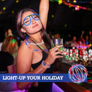 JOYIN 4th of July Patriotic Glow Sticks Bulk (120 Pcs)