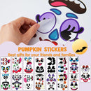 JOYIN 60 Pcs Halloween Pumpkin Decoration Stickers