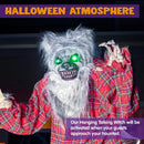 JOYIN 63in Halloween Animated Standing Werewolf