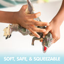 JOYIN 6Pcs Big Soft Dinosaur Toys Set for Toddlers