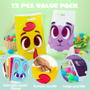 JOYIN 72 Easter Tote Bags Handles