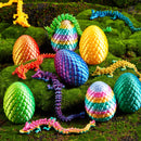 JOYIN 8 Pcs 3D Printed Dragon Eggs with Laser Color Dragon