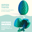 JOYIN 8 Pcs 3D Printed Dragon Eggs with Laser Color Dragon