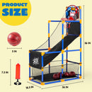 JOYIN Arcade Basketball Game Set with 4 Balls for Kids