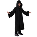 JOYIN Boys Black Hooded Cloak Knight Costume - Kids Halloween Tunic Robe