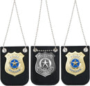 JOYIN Creations Kids Police Badge & Detective Necklace Set