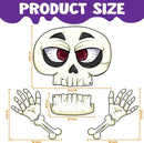 JOYIN Halloween Trunk or Treat Car Decorations Kit with Skeleton Design