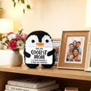 JOYIN Handmade Crochet Mini Penguin Doll with Card, Funny Gift for Mom