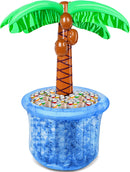 JOYIN Inflatable Palm Tree Cooler - 60" Blue