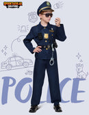 JOYIN Kids Police Officer Costume - Boys Halloween Cop Outfit