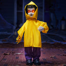 JOYIN Life-Size Animated Halloween Ghost with Glowing Eyes & Sound