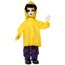 JOYIN Life-Size Animated Halloween Ghost with Glowing Eyes & Sound