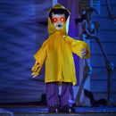 JOYIN Life-Size Animated Halloween Ghost with Glowing Eyes & Sound