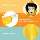 JOYIN Life-Size Animated Halloween Ghost with Glowing Eyes & Sound