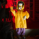 JOYIN Life-Size Animated Halloween Ghost with Glowing Eyes & Sound