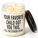 JOYIN Mother's Day Gifts for Mom, Lavender Scented Candles for Wife Women