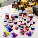 JOYIN 4 PCS Halloween Fidget Squeeze Pop Tubes Toys for Kids