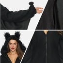 JOYIN Women's Black Bat Costume - Adult Halloween Cosplay Outfit