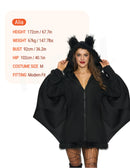 JOYIN Women's Black Bat Costume - Adult Halloween Cosplay Outfit