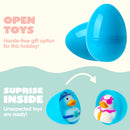 Joyin 12pcs Prefilled Easter Eggs with Rubber Ducks