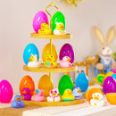Joyin 12pcs Prefilled Easter Eggs with Rubber Ducks