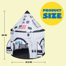 Kids Rocket Ship Play Tent Pop Up Play Tent