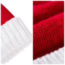 Kids Warm Knit Christmas Beanie Hat with Pom Poms