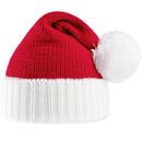 Kids Warm Knit Christmas Beanie Hat with Pom Poms