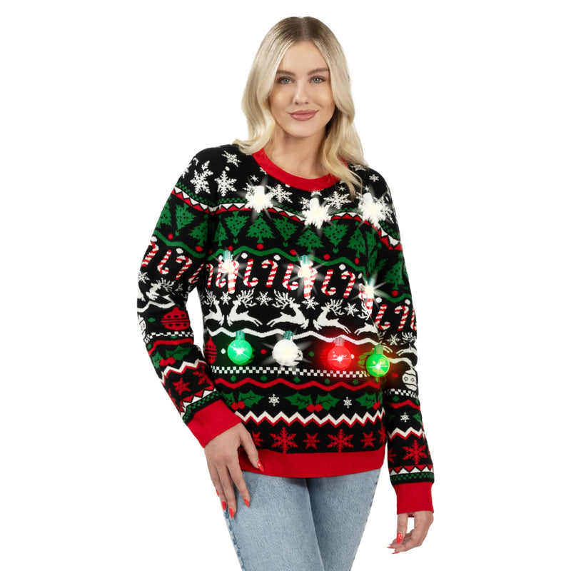 Ugly 2025 sweater led