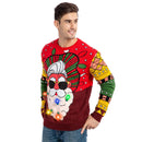 Christmas Sweaters Santa Ugly Sweater with Light Bulbs