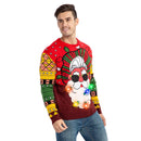 Christmas Sweaters Santa Ugly Sweater with Light Bulbs