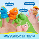 Play-Act Montessori Dinosaur Number Train Toy - Counting Matching Sorting Learning Toy with 9 Dinosaurs for Toddlers 1-3 Years Old