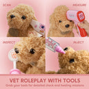SYNCFUN 22 PCS Doctor & Veterinarian Playset for Girls