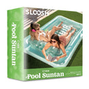Sloosh-XL Inflatable Tanning Pool Lounge Float, 85in x 57in Extra Large Sun Tan Tub Adult Pool Floats Raft