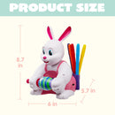 Spinner Battery Driven Busy Pink Bunny Egg Whirler Decorating Machine