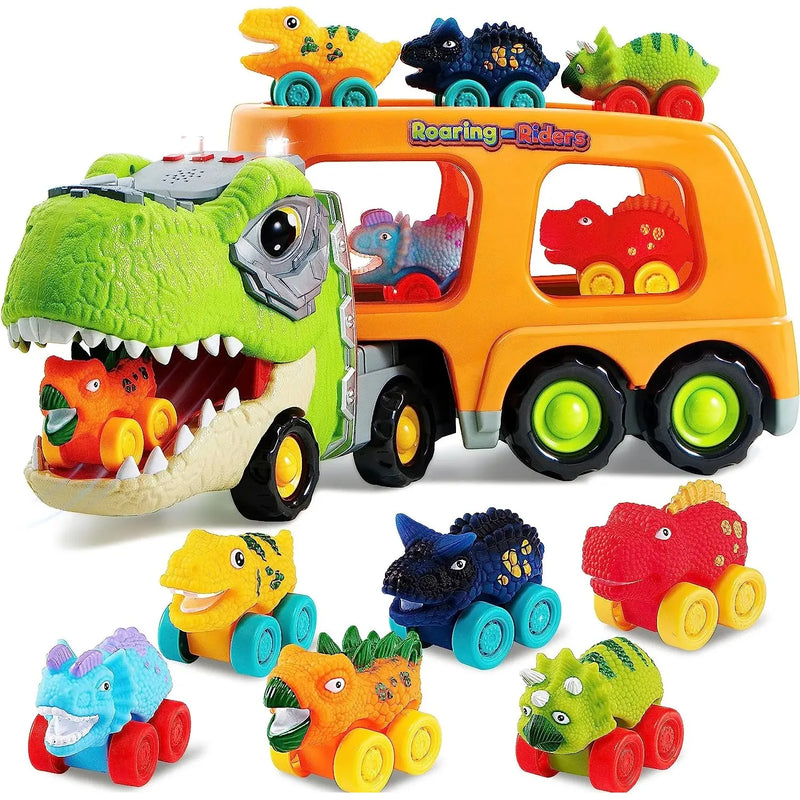 Toddler Dinosaur Truck with Music and Roaring Sound