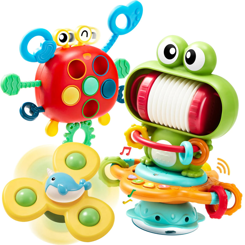 Toddler High Chair Toys w/ Suction Cups