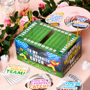 Valentine Boxes Football Classroom Mailbox with Cards for Kids - 4 Designs, 29 Pcs