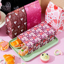 Valentine's Day Paper Gift Bags - 24 Pcs 9.6" with Love Stickers