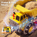 Vroomix Heavy-Duty Dump Truck Toy for Indoor & Beach Play