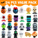 24 Pack Halloween Wind Up Toy Assortments