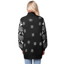 Women’s Christmas Reindeer Ugly Long Sweater LED Light Up Sweater