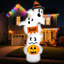 JOYIN Giant Overlap Ghost Inflatable - LED Halloween Outdoor Decoration