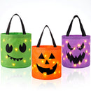 JOYIN 3 PCS Light Up Pumpkin Buckets - Glow While You Trick or Treat