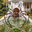 JOYIN 45" Brown Giant Spider - Halloween Outdoor Yard Decoration
