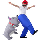 JOYIN Inflatable Bulldog Costume - The Bite That Steals the Show