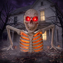 JOYIN 3.3 FT Groundbreaker Skeleton - Light Up Animated Halloween Decor