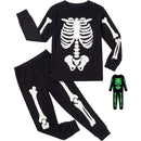 JOYIN Kids Skeleton Pajamas - Glow in the Dark 100% Cotton for 3T-8Y