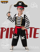 Boys Pirate Costume Stripe-Child