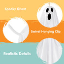 JOYIN 4 PCS 27.5" Hanging Ghosts - Halloween Outdoor Yard Decoration